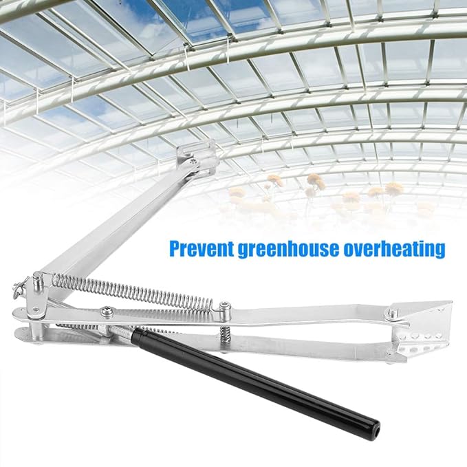 Greenhouse Automatic Window Opener Solar Heat Sensitive Auto Thermo Opener Prevent Overheating Automatic Roof Vent Opener for Greenhouse
