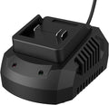 LAZYBOI Battery Charger Replacement 21V Charger for LAZYBOI Cordless Leaf Blower Multi-Protection Safety System with 1-Hour Fast Charge