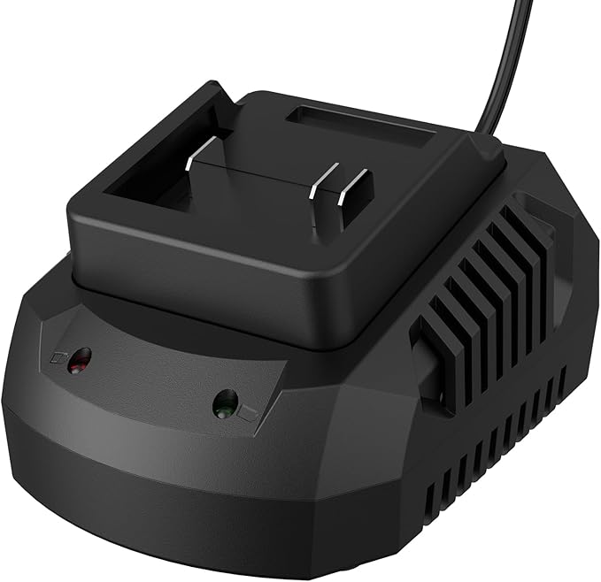 LAZYBOI Battery Charger Replacement 21V Charger for LAZYBOI Cordless Leaf Blower Multi-Protection Safety System with 1-Hour Fast Charge