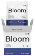 Athena Pro Bloom | Dry Soluble Bloom Booster Fertilizer for Flowering | Plant Food with NPK 0-12-24 | Professional-Grade Nutrients for Soil &amp Hydroponics | 25 LB Box