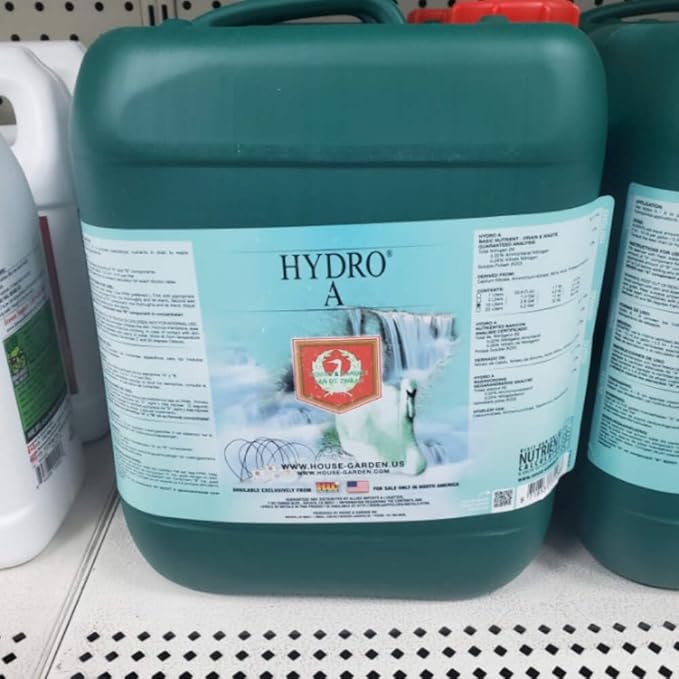 House &amp Garden Hydro A 0.3-0 - 0.3 &amp B 0.1-0.3 - 0.5 House and Garden Hydro A 10 Liter (2/Cs)