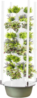 Tower Hydroponics Growing System Indoor Vertical Garden System Hydroponic Sprouting Kit Tower Hydroponic Planting System Indoor Intelligent Garden 5Layer