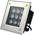 IP67 Waterproof Square LED Underground Light DC12V Low Voltage Great for Gardens Terraces and Architectural Illumination