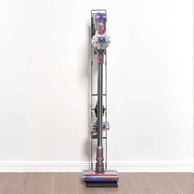 VEVOR Vacuum Stand Compatible with V6 V7 V8 V10 V11 V15 Stable Vacuum Stand Holder with 4 Hooks for DC30 DC31 DC34 DC35 DC58 DC59 DC62 D74 Cordless Upright Vacuum Cleaners &amp Accessories