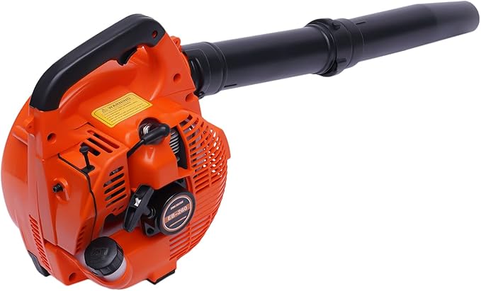 Leaf Blower Lawn Blower Gasoline Powered 468cfm Lightweight Handheld Blower 25.4cc 2-stroke Gas Blowers for Lawn Care