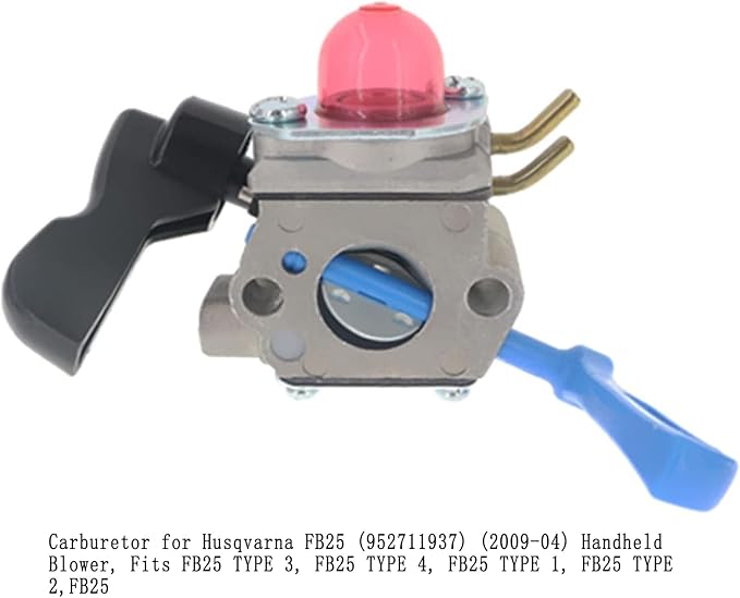 Compatible with 545180864 Carburetor for Weed Eater Husqvarna 545070601 FB25 Handheld Blower Zama C1U-W51B C1U-W46 C1U-W51B with Air Filter Spark Plug