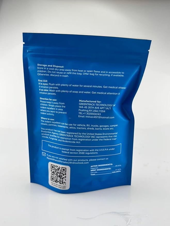 Rodent Repellent Mouse Repellent Outdoor - 6P