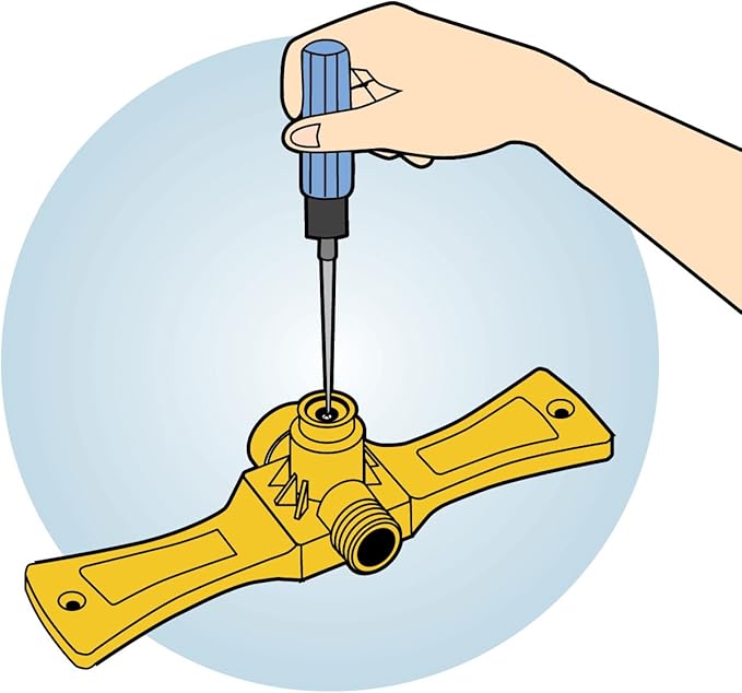 Orbit 58092N Port-A-Rain Hose Watering Sprinkler System Green
