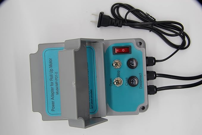 Controller for Greenhouse The Roll up Motors with AC110V to DC24V Transformer 3 Position ControllersIncremental Controller Electric Cabinet (Forward Reverse Control 2 Motors)