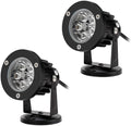 LED Beam Spotlight 1/2PCS Ground Spotlight Lights IP65 Waterproof Terrace Lawn LED Tree Floodlight 5W Adjustable Garden Landscape SpotlightsBlue 2PSC 5w(AC24v)