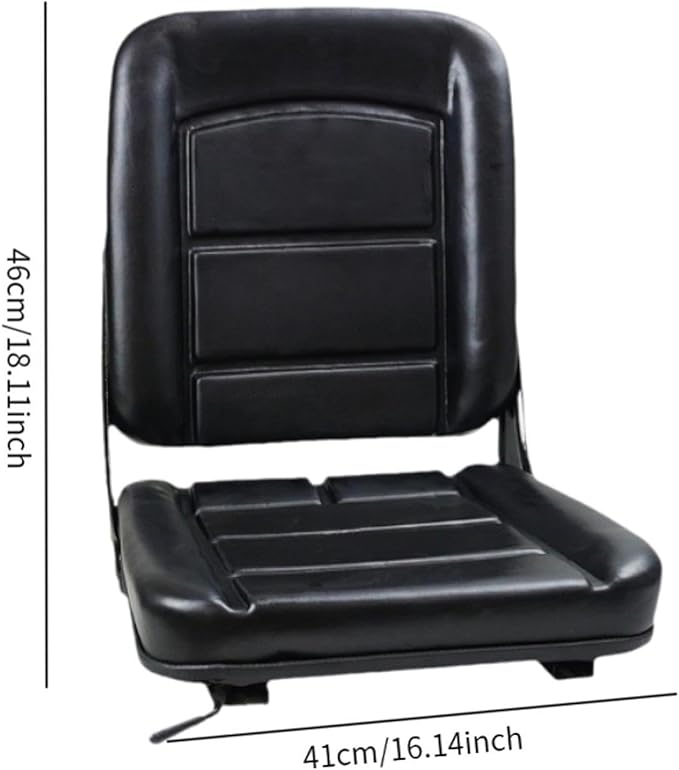 Tractor Seat Forklift Seat Convenient Ergonomic Comfortable Replacement Accessories for Bulldozer Scrubber Garden Lawn Mower