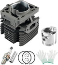 502848701 Cylinder Piston Kit Fit for Husqvarna 150BF 150BT 350BF 350BT Jonsered BB2250 Backpack Blower