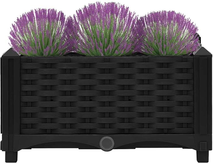 Raised BedGarden PlantersGarden PlantersGarden CenterpiecesGarden BedsRaised Beds for Growing FlowersHerbs and Fruits15.7x15.7x9.1 Polypropylene
