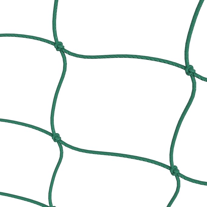 Outsunny Cucumber Trellis 6.8' Tall Arch Trellis for Climbing Plants Outdoor A-Frame with Plastic Coated Steel Frame and Climbing Net Support Vegetables Peas Fruit &amp Vines Green