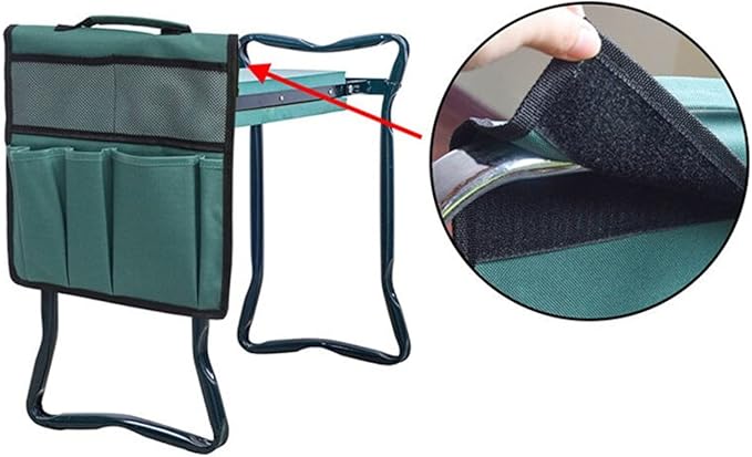 Garden Kneeler Seat with Handles Garden Kneeler and Foam Seat Foldable Chair Patio Bench Foldable Foam Padded Garden Kneeler Gardening Knee Pad Metal Stool Seat