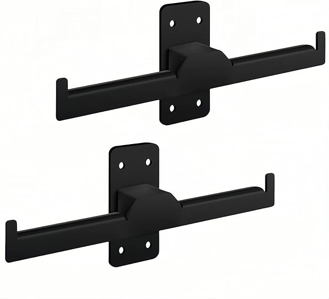 2PCS Backpack Blower Sprayer Rack Wall Mounted Heavy Duty Steel Backpack Leaf Blower Garden Sprayer Hanger Small Chainsaw Lawn Mower Holder for Garage Trailer Indoor Storage Organization