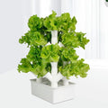 Indoor Hydroponic Growing System Freestanding Planting Tower SetPlant Vertical Hydroponics Hydroponic Planter for Herb Vegetable (A)-//
