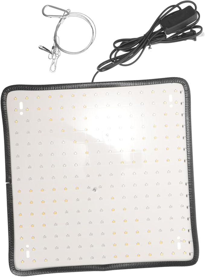 Dimmable Plant Growth Light with Led Indoor Plant Lamp for Greenhouses and Includes Hanging Chain for Easy Installation