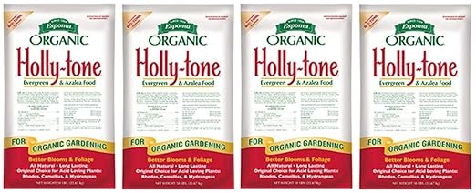 Espoma HT50 Organic 4-3-4 Holly Tone Fertilizer 50 lb (Fоur Paсk)