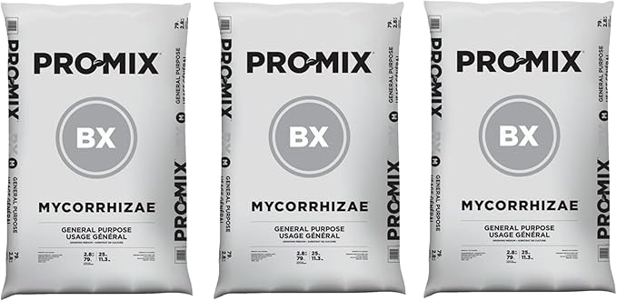 Pro-Mix BX Mycorrhizae General Purpose Grower Mix 2.8CF (3 Pack)