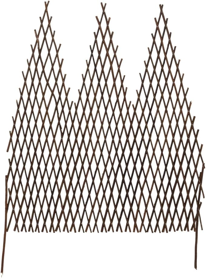 SKM Garden Trellis Fences 5 pcs 170x105 cm Willow (Weight-12KG)