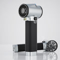 Turbo Dryer Blower for Car Max 220MPH &amp 3.1LB Thrust with Silicone Grip and COB Lights 64MM &amp 750W Brushless Motor Car Blower Portable Leaf Blower for Patio Lawn and Car Cleaning