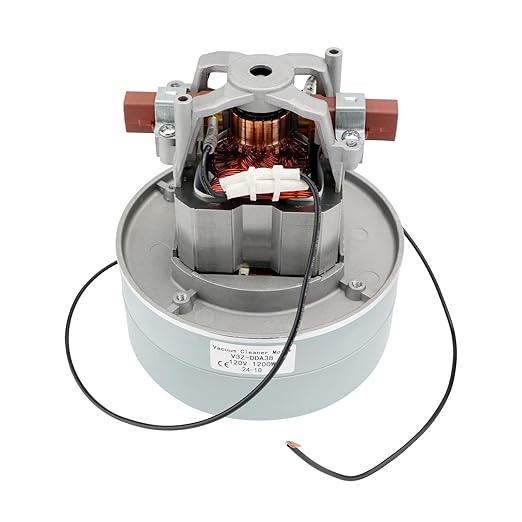 Vacuum Cleaner Blower/Motor 2 Stage 120 Volts Replace# 4M903 115923 Compatible with Miele Tristar F&ampP Fantom Vacuum Cleaners Hurry Canine Dryers Metro Dryers Romani