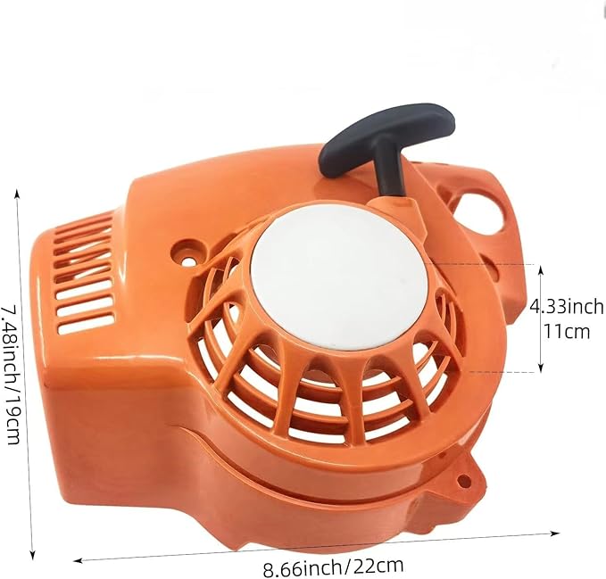 Recoil Rewind Pull Starter Assembly for Stihl BG56 BG56c BG86 BG86c SH56 SH56c SH86 Sh86c Blower Replace 4241-080-2106