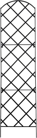 Giant Trellis 108” high (9’ Tall) by 28” Wide Trellis with Arched top - by Meranti Home + Garden