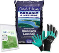 Coast of Maine MO1000 Monhegan Black Earth Lawn Soil 1 cf with My Garden Pool 7-in-1 Soil Test Strips 20 ct. and Claw Gardening Gloves