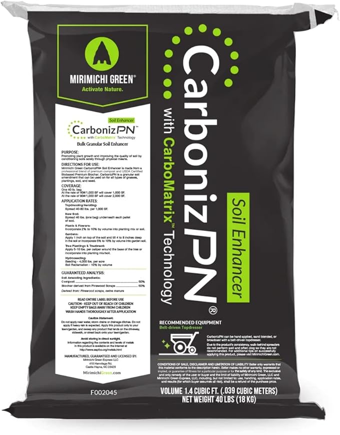Mirimichi Green CarbonizPN Soil Enhancer 40 lb