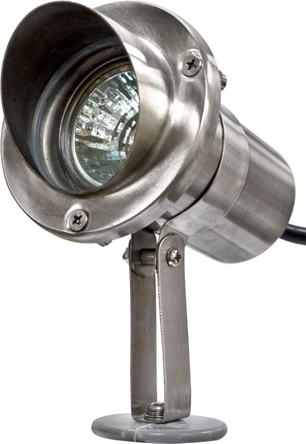 Dabmar LV11 Ss Spot Light with Hood 20W 12V Stainless Steel Finish