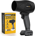 Cordless Leaf Blower Compatible with Dewalt 20V MAX Battery 430 CFM 125 MPH Powerful Airflow - Lightweight Handheld Blower for Patio Debris Leaves &amp Snow Removal (Battery Not Included)
