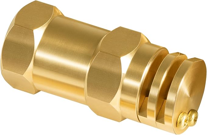Boomless Spray Nozzle 1/2 FPT #5 Orifices (90° &amp 180° Caps) 2.0 GPM @ 40 PSI #6540-1 6540 1 6540-01 654001 65401(2.0 GPM)