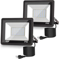 LOHAS Landscape Spot Lights Outdoor 5w 2pack+Flood Lights Outdoor 50W 2pack