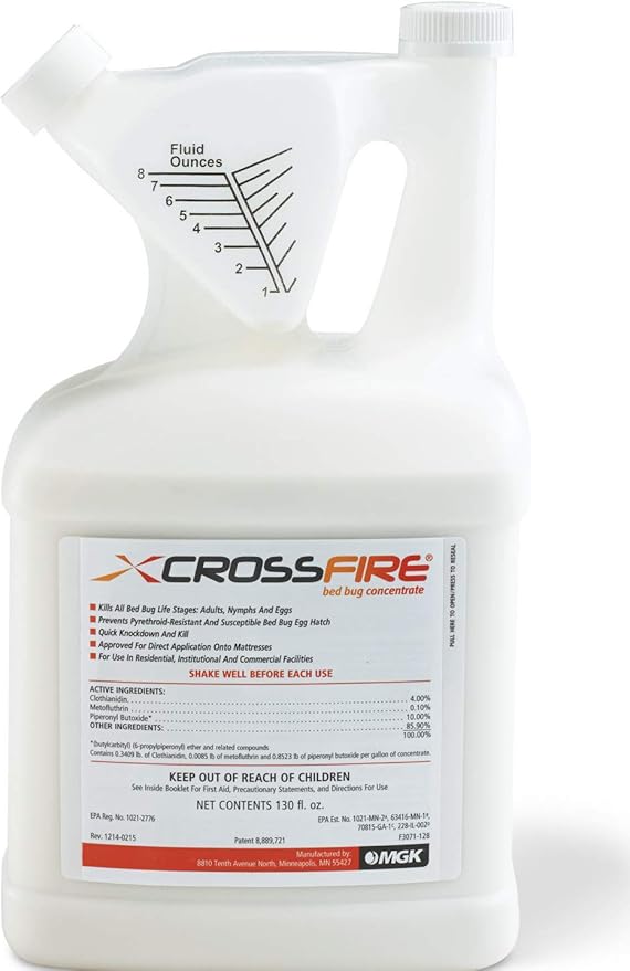MGK - Crossfire Bed Bug Concentrate - 130oz 9.6 Pounds