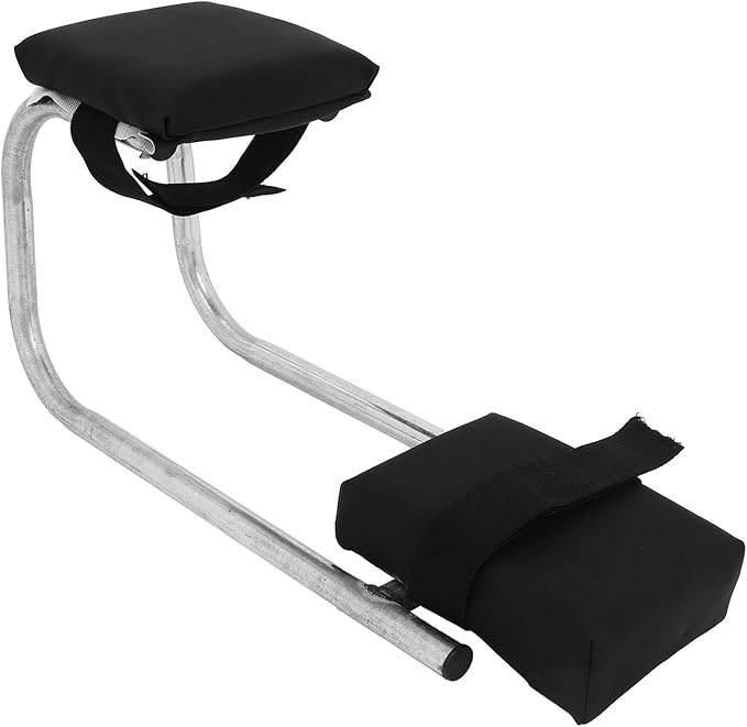 SUPVOX Portable Garden Kneeler and Seat with Thick Knee Pads 15.2x25x48cm Natural Color Wearable One-Leg Support for Gardening and Yard Work