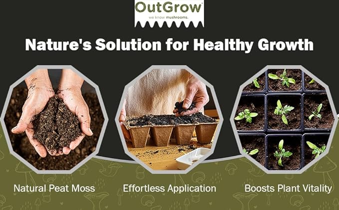 1 Cubic Foot of 100% All Natural Peat Moss | No Additives | 30 Quarts