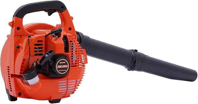 25.4cc 2-Stroke Gasoline Leaf Blower 4.59ft³/h Decks Portable Gas Leaf Blower with High Performance Cordless Handheld Blower for Lawn Care Yard Cleanup and Outdoor Maintenance