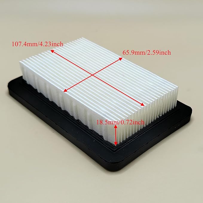 10Pcs Air Filters for Shindaiwa EB802 EB802RT EB8520 EB8520RT EB854 EB854RT EB8510 EB8510RT Blowers Replace 68242-82120 A226000530
