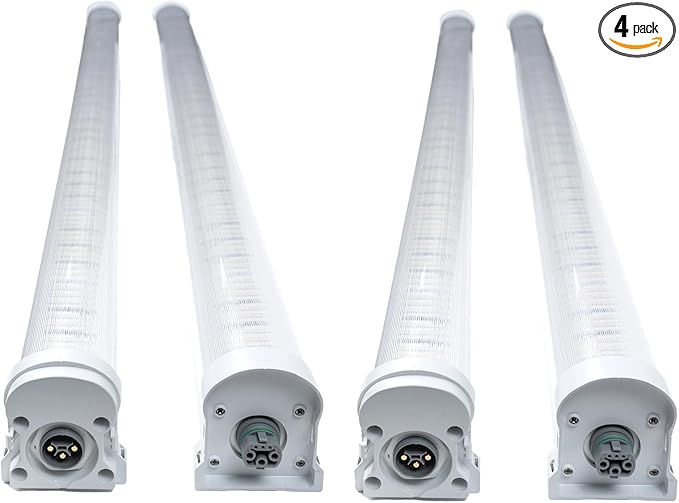 Faven Lighting Chroma with Far Red Under-Canopy LED Grow Light Bar Adjustable Spectrums IP66 Rating 120 Watts for Indoor &amp Hydroponic Growing (277 Volts)