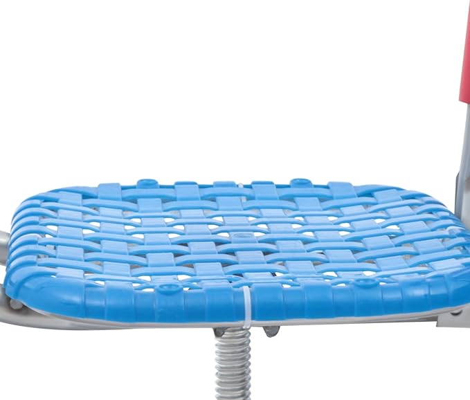 Garden Rolling Stool 7-16inch Adjustable Height Stool with 3 Wheels 220lbs Capacity 360° Rotating Garden Stool for Farm Greenhouse Gardening Picking