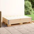 Pallet Collar 31.5x47.2 Solid Pine Wood Stackable Foldable Design Hinged Galvanized Metal Corners 0.79 Thick Board for Storage Transport Raised Garden Bed