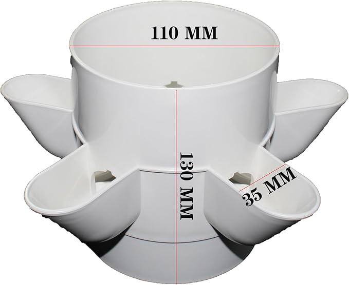 30 Holes Hydroponic Growing System KitHydroponics Tower GardenGarden Tower with Pump System 2/3/4/5/6 Layers Indoor Vertical Tower for Herbs Fruits and Vegetables (6 layers/30 Holes)