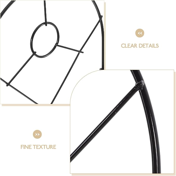 2pcs Foldable Iron Garden Trellis Climbing Plant Support Frame for Potted Vines Indoor Outdoor Plant Stakes Climbing Rack