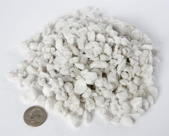 JSPERL32 - Grade #4 Perlite Super Course (4 Cubic Feet) Hydroponic Perlite White - Better Aeration and Drainage Derived from a Natural Source Odorless and Lightweight Completely Sterile