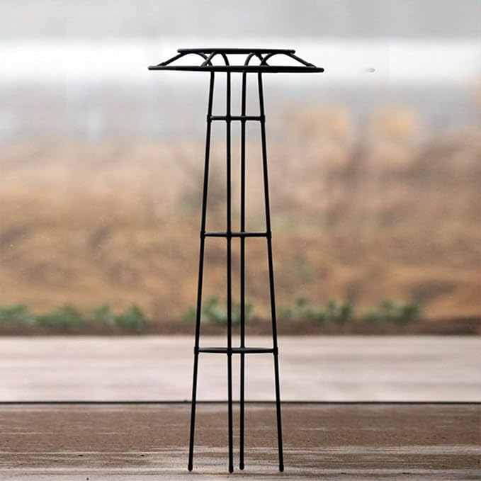 Garden Trellis Spiral Frame Trellis Heavy-Duty Umbrella Trellises Inch Iron &amp Climbing Frame for Vegetables Flowers Adjustable Buckle System for Yard Greenhouse Patio
