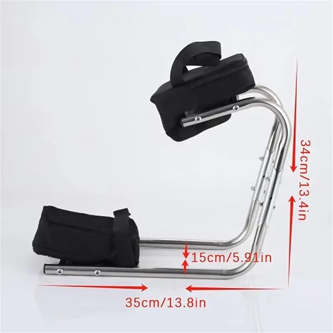 Garden Kneeler Seat Sturdy Knee Seat Protector Wearable Labor-Saving Garden Adjustable Ankle Support for Farm Work