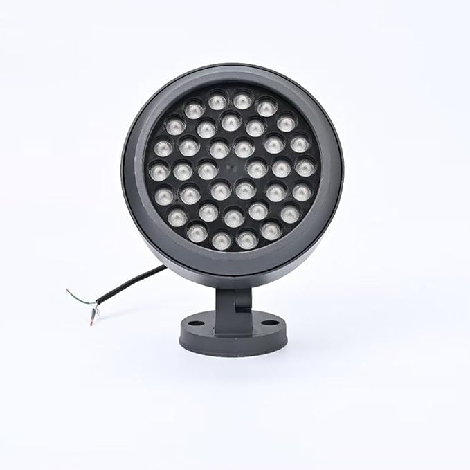 Landscape Lights - DC24V/AC220V Rotation Spotlight LED Tree Floodlights IP65 Outdoor Landscape Garden Lawn Lamps Villa Wall Washer Lights Spotlight Led Beam Light(Green18w(220v))