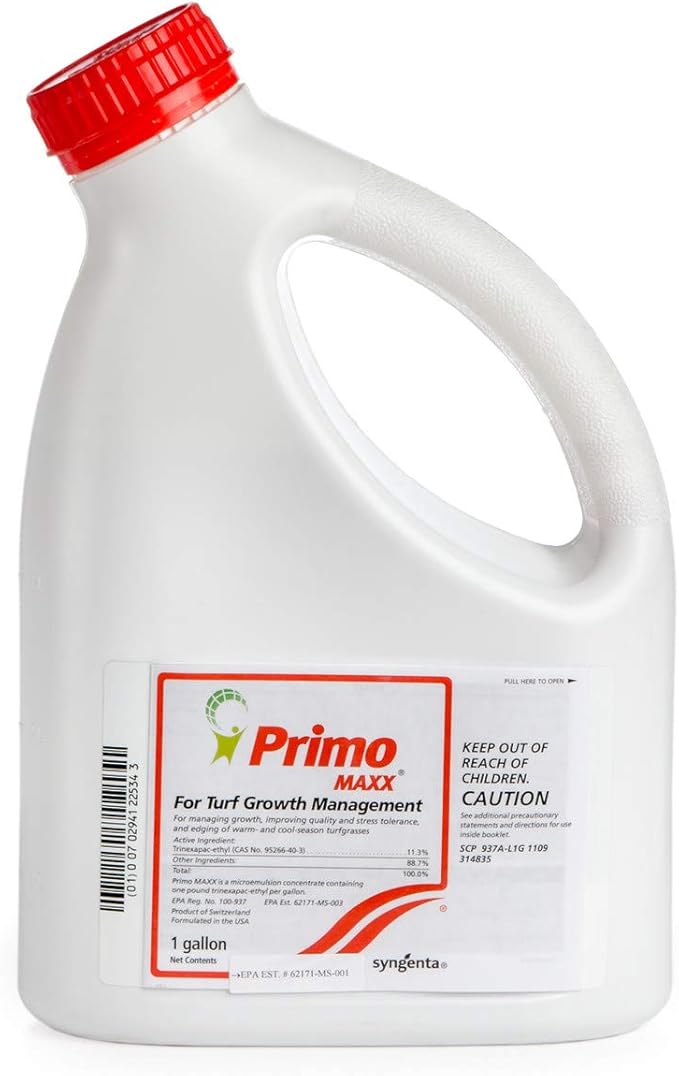 Syngenta Primo MAXX Plant Growth Regulator PGR 1 gal- EPA Registration No. 100-937